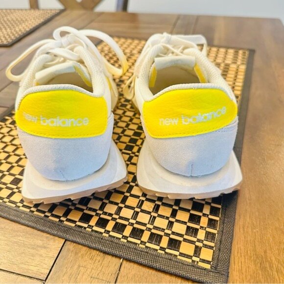 New Balance 237 Casual Women's Sneakers Shoes White Yellow size 8 - Picture 5 of 9